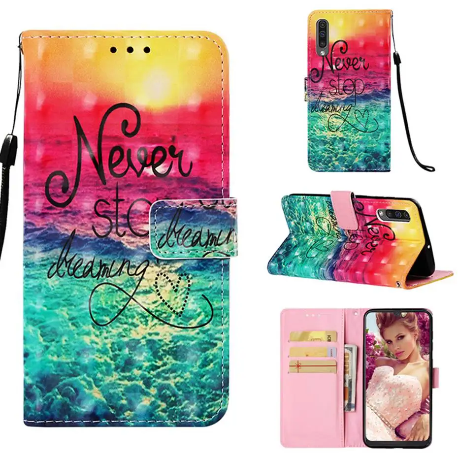 Флип-чехол для Samsung galaxy A10 A20 A30 A40 A50 S A70 A7, кожаный чехол-кошелек для телефона, чехол для Samsung galaxy M30 A10