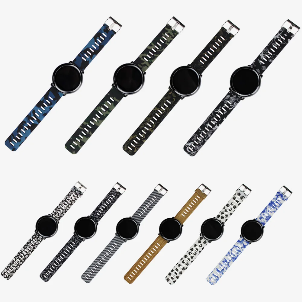 Спортивные часы ремешок для Amazfit Stratos 22 мм Смарт браслет Samsung Galaxy 46 мм/Gear S3/Gear2 R380