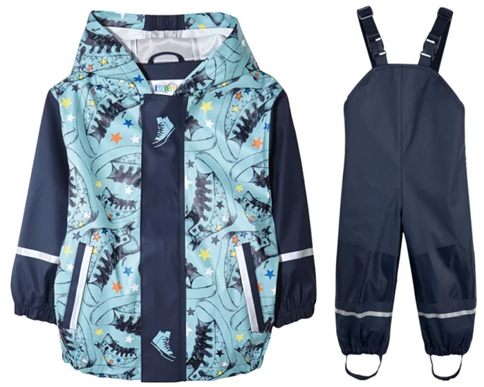 Новый весенний Детский водонепроницаемый ветровка уличный костюм|child suit|spring