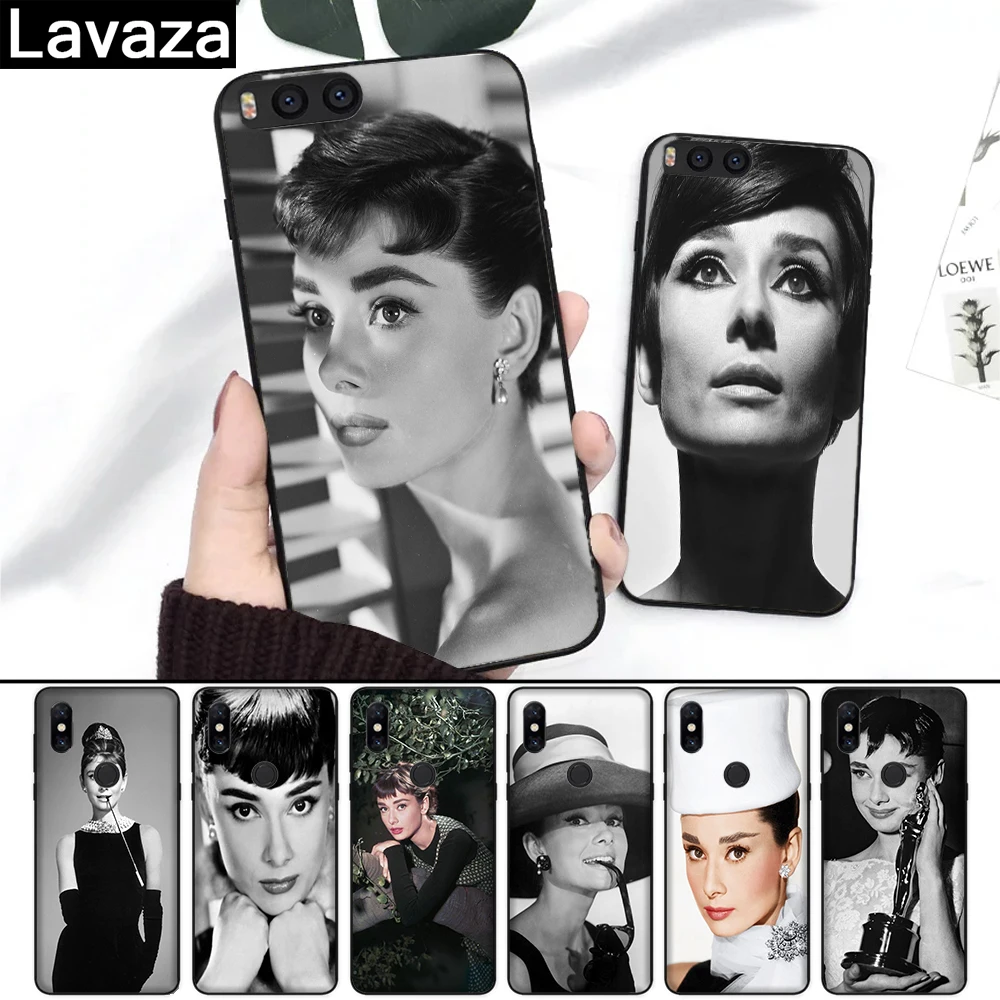 Lavaza Audrey Hepburn Silicone Case for Xiaomi Redmi 4A 4X 5A S2 5 Plus 6 6A Note 4 Pro 7 Prime Go | Mobile Phone Cases &amp Covers