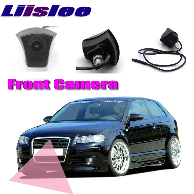 LiisLee Фронтальная камера логотип CAM с капюшоном, сетка передняя решетка CAM для Audi A3 8P 2003~ 2012 DIY вручную Управление канал Фронтальная камера