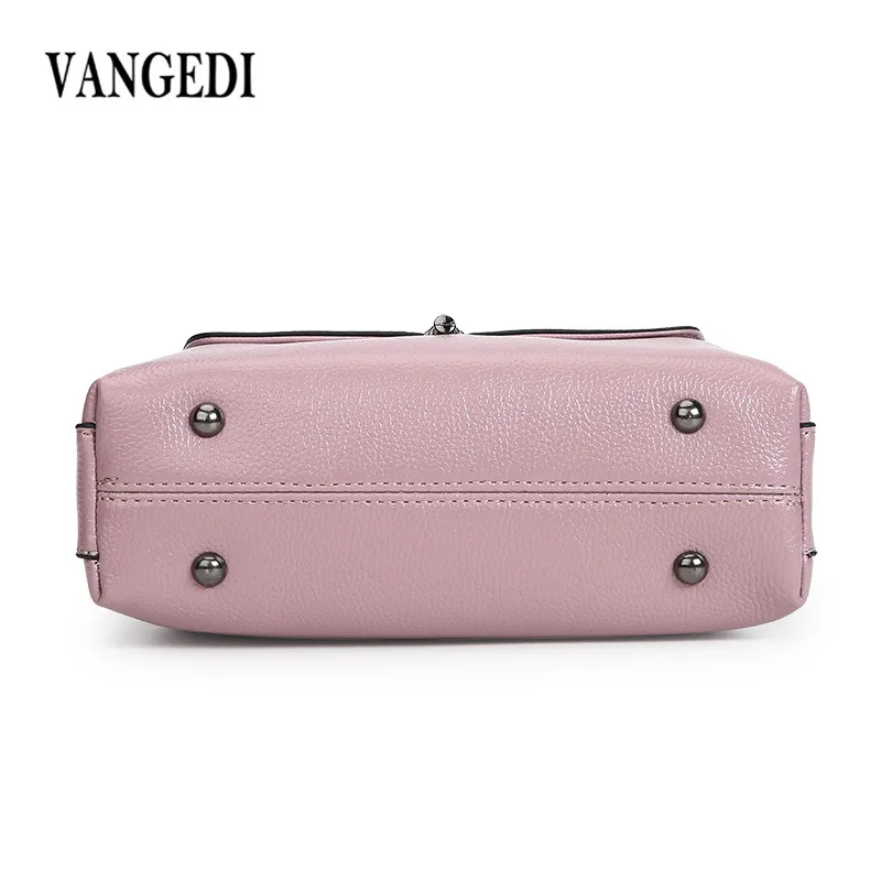 Из искусственной кожи милые сумки Для женщин Курьерские Сумки багет через плечо