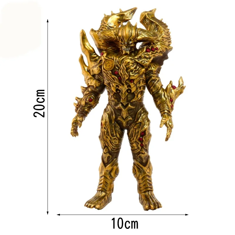 Etelgar 18 см ultraman Geed beria fusion beast мягкий клей Монстр DX Скелет gomorra стойка для кукол игрушка bonecos do ultraman - Цвет: Etelgar