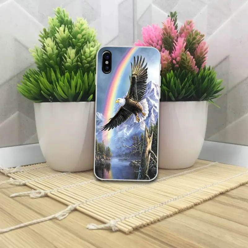 Чехол для iPhone 8 7 6 6S Plus X XR XS Max 10 5 5S SE 5C 4 4S чехлы из мягкого ТПУ силикона мобильных