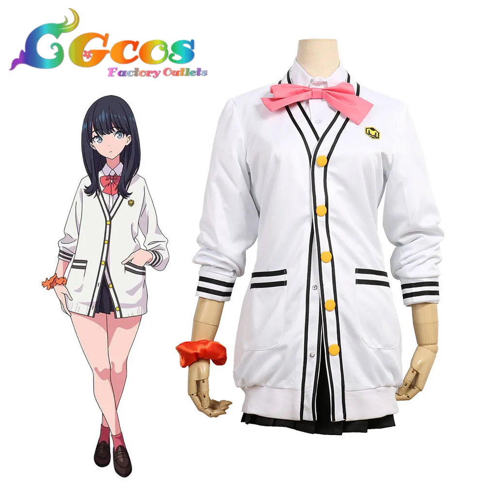 CGCOS косплэй костюм SSSS гридман Rikka такарада Платье Аниме форма Хэллоуин