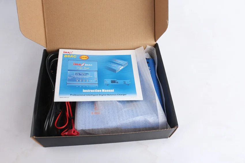 New iMAX B6 AC 80W B6AC Lipo NiMH 3S/4S/5S RC Battery Balance Charger + EU/US/UK/AU plug power supply wire free shipping | Игрушки и