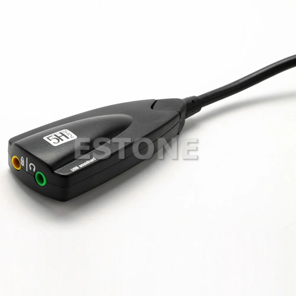 Стальная серия Siberia 5H V2 7 1 Внешняя USB звуковая карта для 3D виртуального