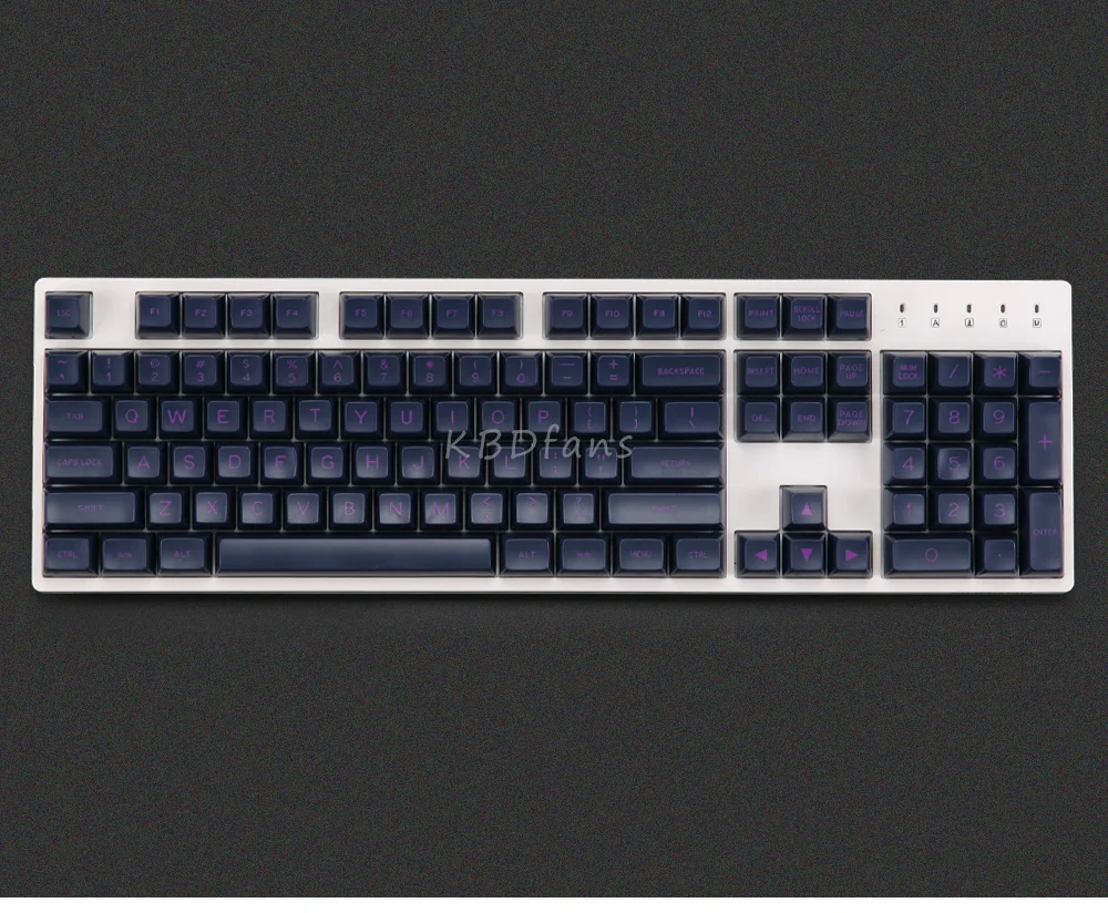 MAXKEY темно-фиолетовый SA keycaps Doulbeshot ABS материал для вишни механическая клавиатура MX