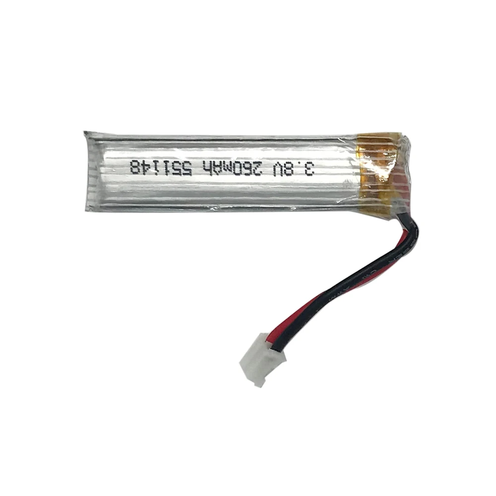 5 шт./лот 3 8 В 260 мАч 45C/90C 1S Lipo батарея для US65 UK65 QX65 UR65 Mobula7 Drone RC Quadcopter PH2.0 Plug V|Детали и