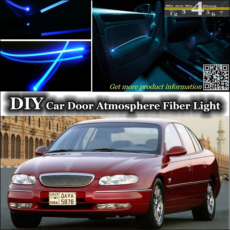 Внутренний окружающий свет тюнинг атмосфера волоконно оптические полосы света