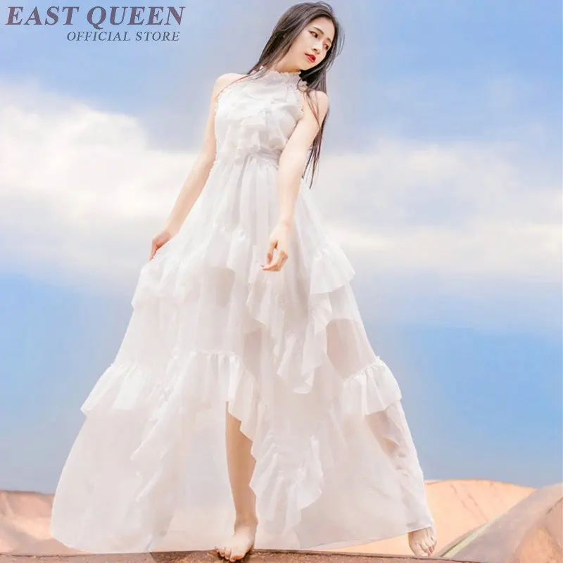 Женский длинный сарафан в этническом стиле хиппи|chiffon dress|dress womenlong sundresses |