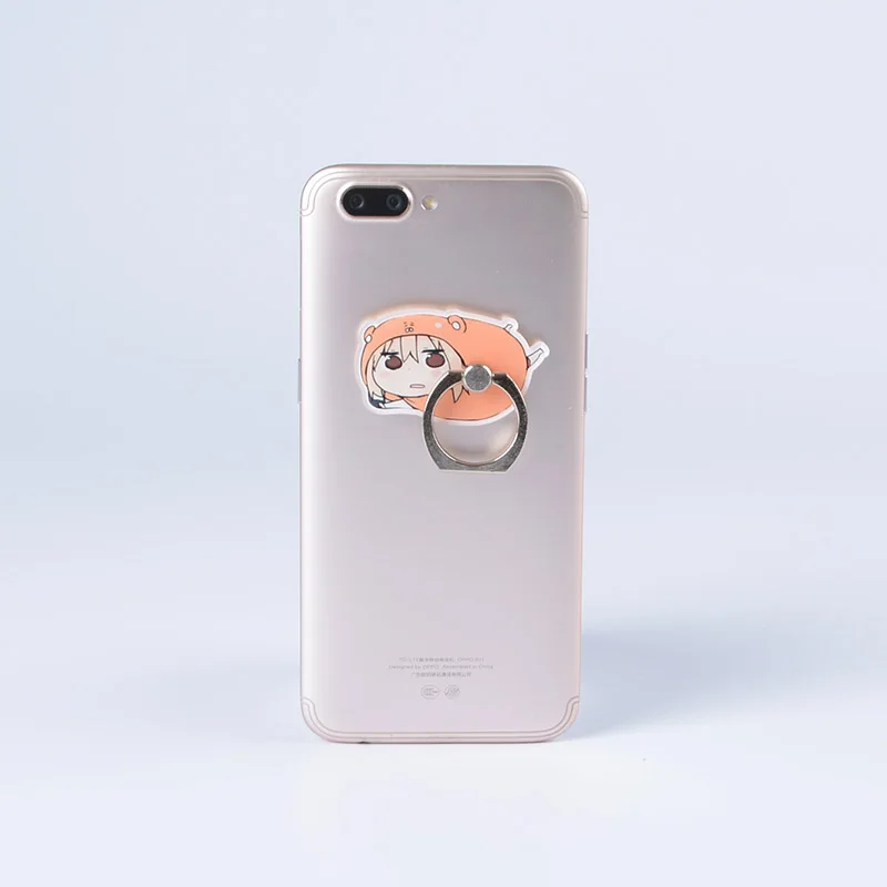 Koteta аниме Himouto Umaru Cham Umaru Chan Doma модель наклейка палец кольцо держатель мобильного телефона милый iphone кольцо подставка - Цвет: UMR-G