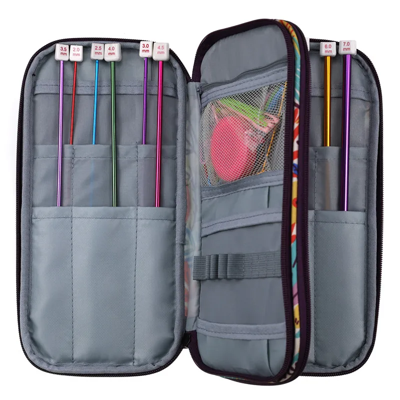 11 шт. Алюминиевые крючки для вязания 2-8 мм | Дом и сад