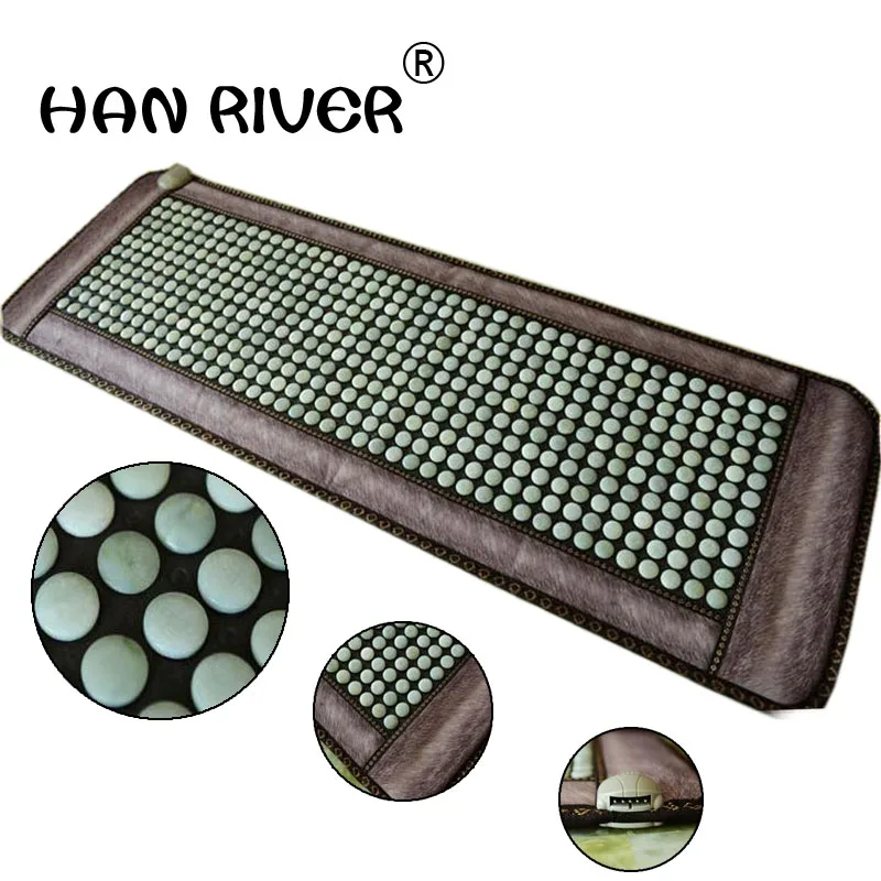 

Jade germanium stone heating mat mat three sofa sofa 50 * 150 cushion care hairdressing mattress heating strip cushion