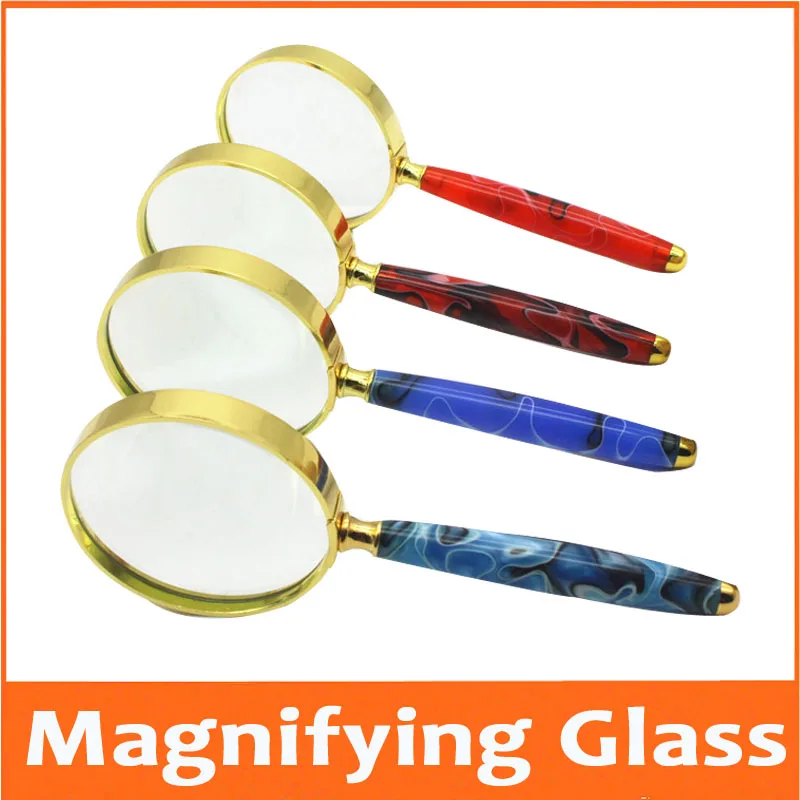 

5X металлические линзы из оптического стекла Fram, детское обучающее увеличительное стекло, ручной прибор для просмотра насекомых, подарок дл...