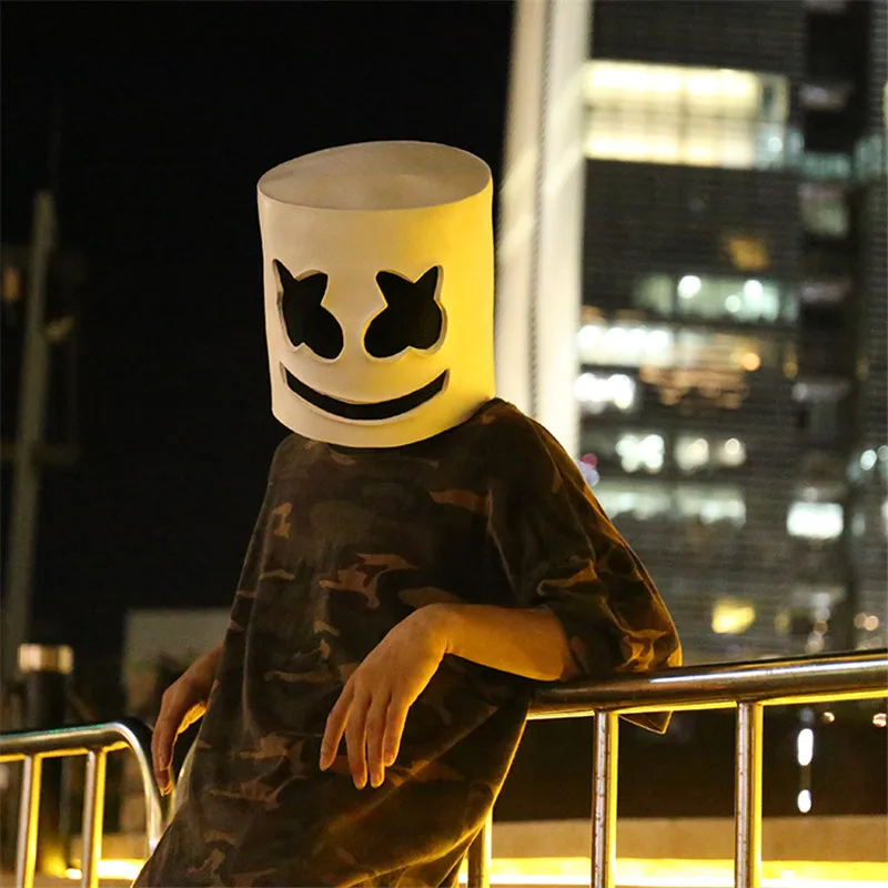 Роскошная маска для взрослых DJ Smello аксессуары к костюму для Косплей Шлем для Хэллоуина Вечерние Маски
