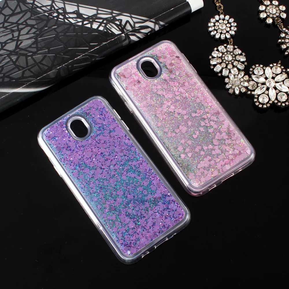 For Samsung Galaxy j7 2017 J730 Case Soft Cover J5 Liquid Quicksand TPU Back sFor / Pro Phone |