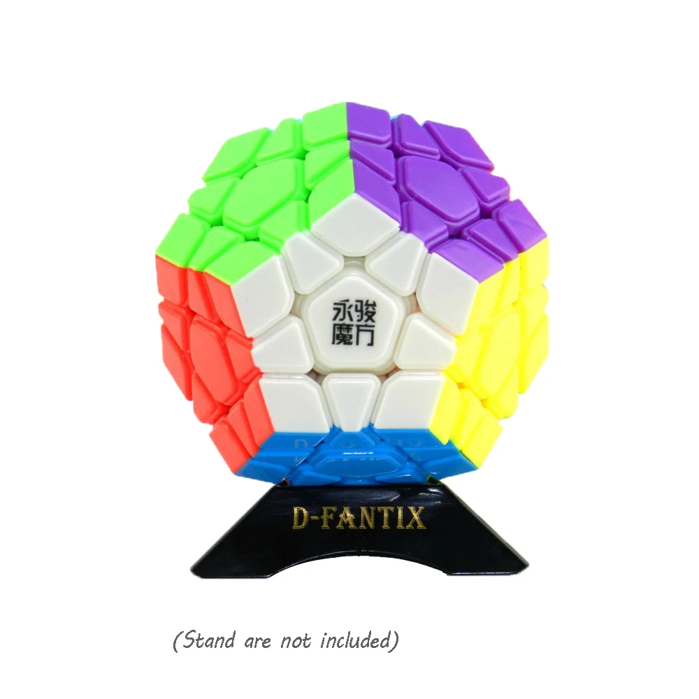 D-FantiX Yj Yuhu R Dodecahedron скоростной Куб ВОЛШЕБНЫЙ кубик-Додекаэдр черный/не липкий пазл