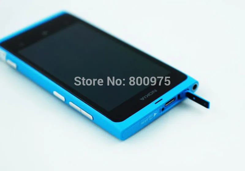 Отремонтированный NOKIA Lumia 800 мобильный телефон разблокирован Nokia 800 Windows Phone 3g Wifi 8MP