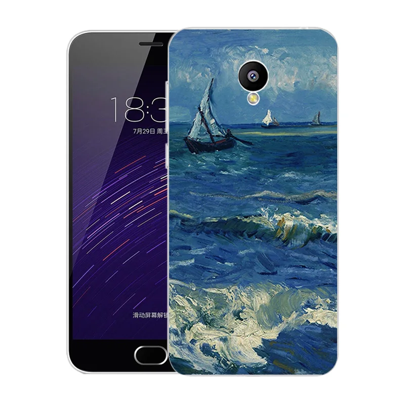 31 Чехол для Meizu M2 Mini, 5,0 дюймов, мягкий силиконовый чехол из ТПУ с изображением пейзажа, чехол для Meizu M2 Mini, чехол для телефона s, роскошная сумка - Цвет: 31