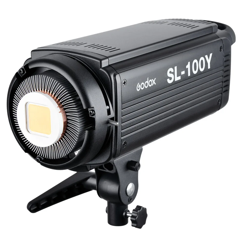 Godox sl-100y 100ws 3300 К желтый версия ЖК-дисплей Панель светодиодные лампы видео