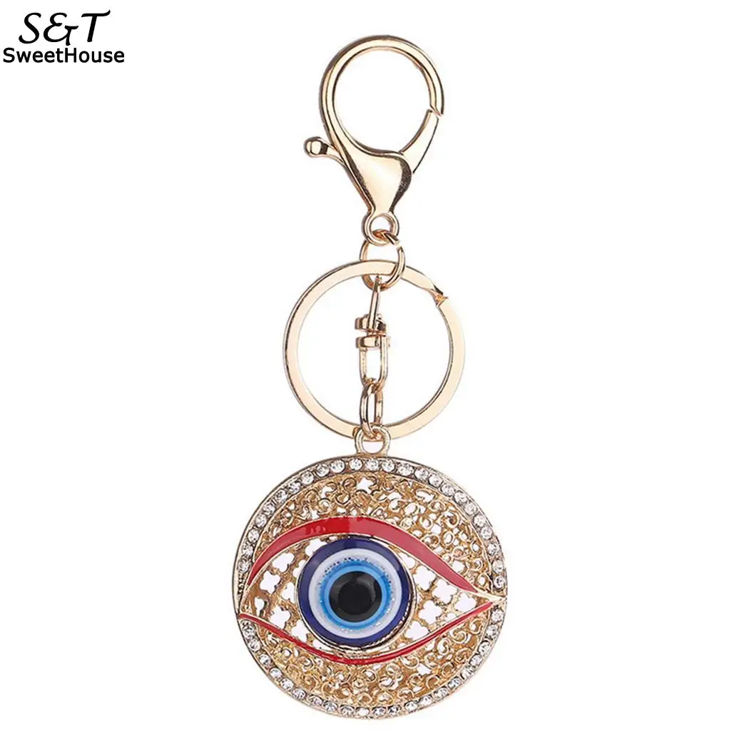 Рюкзак изысканный декоративный кулон Круглый Большой Глаз сплав брелок |