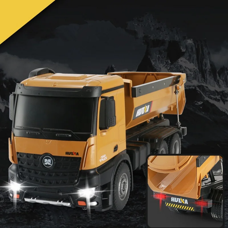 Huina 573 RTR 2 4 ГГц 10 каналов 1:14 пульт дистанционного управления RC грузовик
