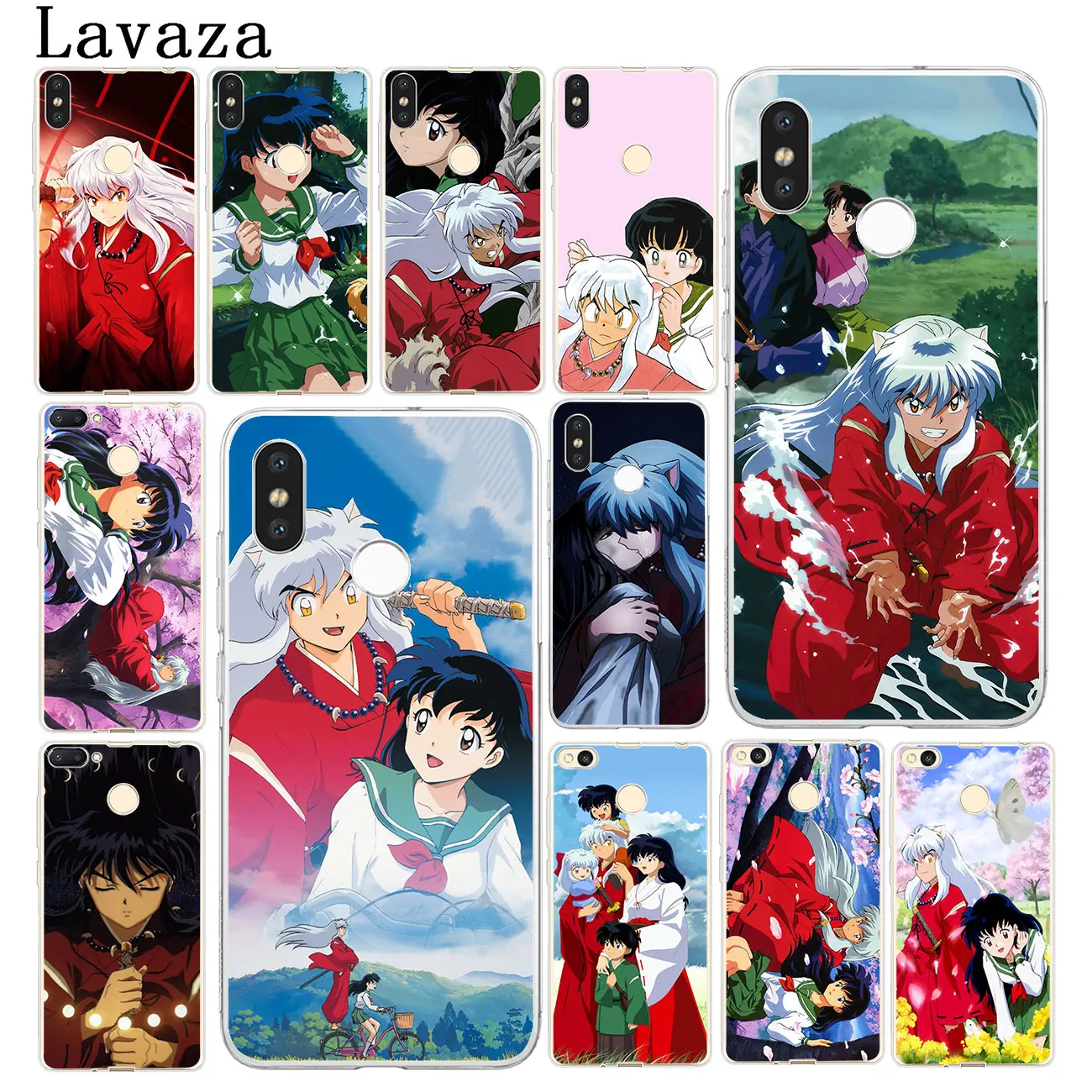 Чехол для телефона Lavaza Inuyasha Japan Anime Xiaomi MI 9 9T A3 Pro CC9 CC9E 8 SE A2 Lite A1 pocophone f1 6 6X 5S 5X MAX