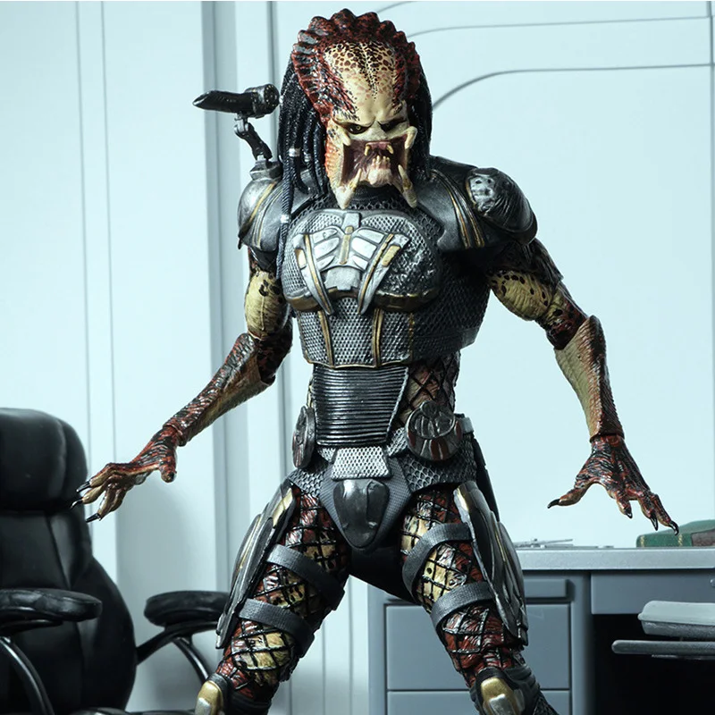 Аниме NECA PREDATOR 2018 moive Городской охотник Хищник совместный подвижный ПВХ Фигурки