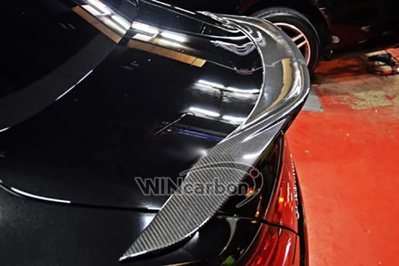 Реальные корпус из углеродного волокна спойлер для Benz C217 S-Coupe S320 S400 S550 S63 Amg 2015UP