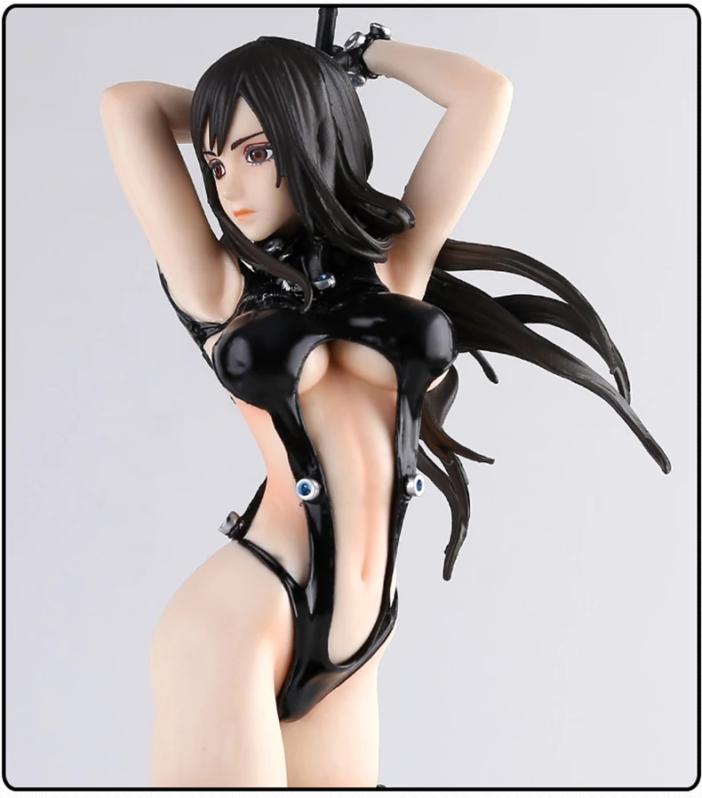 Аниме мультфильм Gantz:O Xshotgun Shimohira reika Меч Сексуальная девушка Brinquedos 26 см фигурка