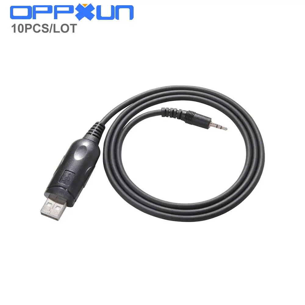 

OPPXUN 1Pin 2.5mm Pin Diameter USB Programming Cable For MOTOROLA EP450 GP88S GP3688 GP2000 CP200 P040 Walkie Talkie Accessories