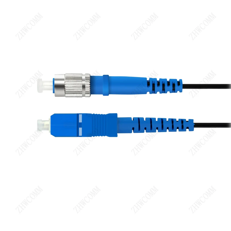 ZHWCOMM 100 м открытый волоконно оптический кабель SC Одномодовый патч корд FC 1 ядро 3