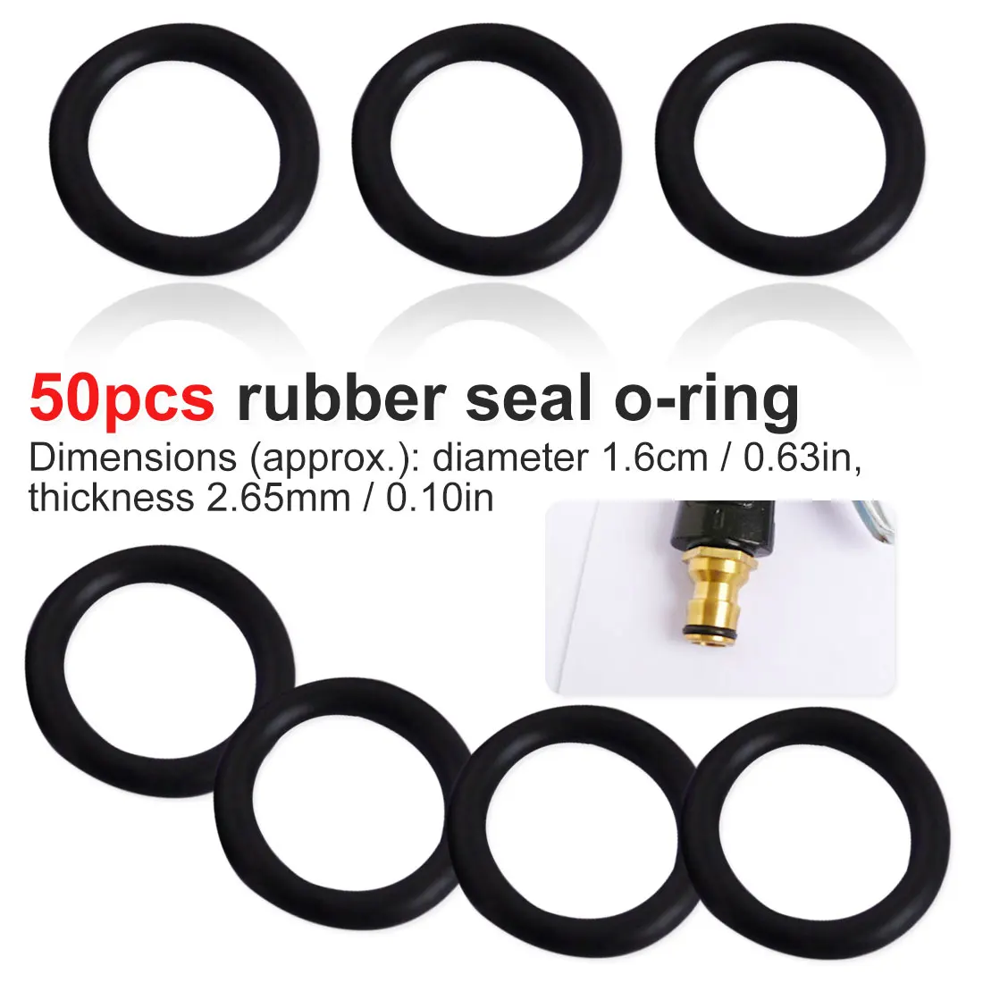 

Bidirectional Gardening Tools Home & Garden Equipment O-Type Waterproof Rings Pipe Plastic Joint Sealing Rings