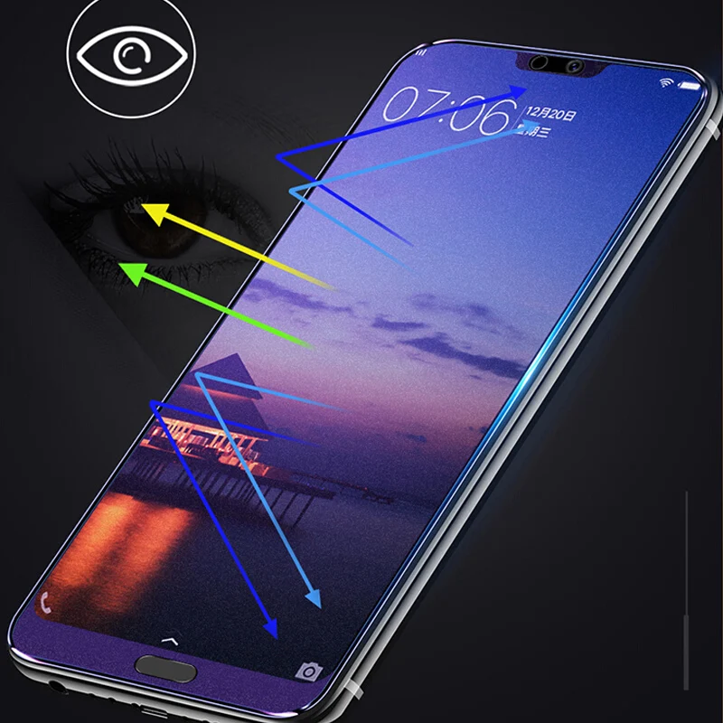 JGKK анти-синее матовое закаленное стекло для huawei P20 Pro Анти-синий матовый протектор