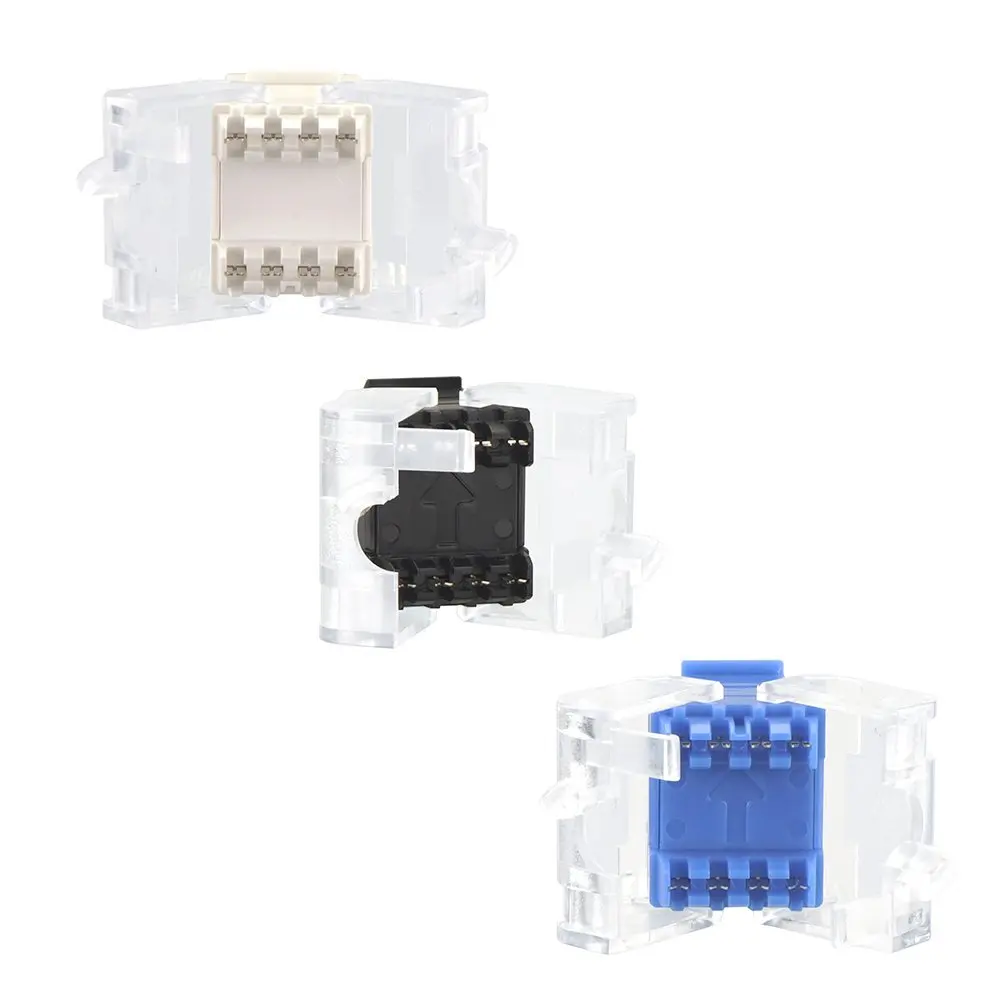 Сети CAT6 RJ45 муфта utp keystone модульный Extension Jack Plug адаптер Разъемы Интернет Ethernet LAN