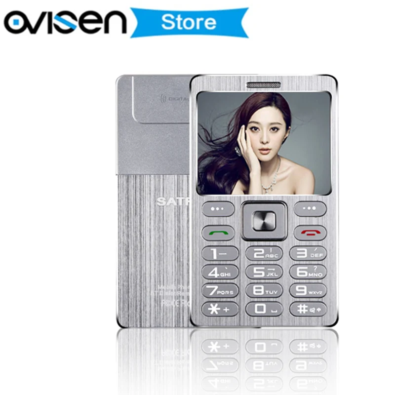 Ультратонкий мобильный телефон с кредитной картой Fsmart SATREND A10 Dual Sim GSM