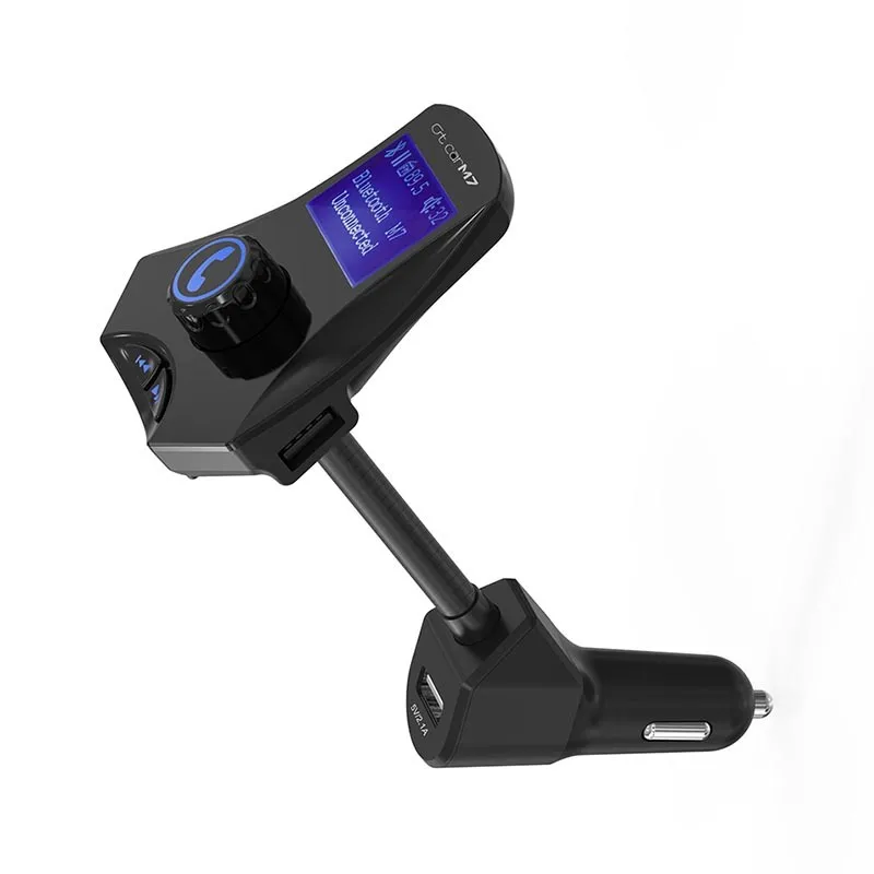 Digitalboy автомобиля mp3 плеер fm-передатчик модулятор громкой связи Bluetooth Car Kit 2.1a три USB
