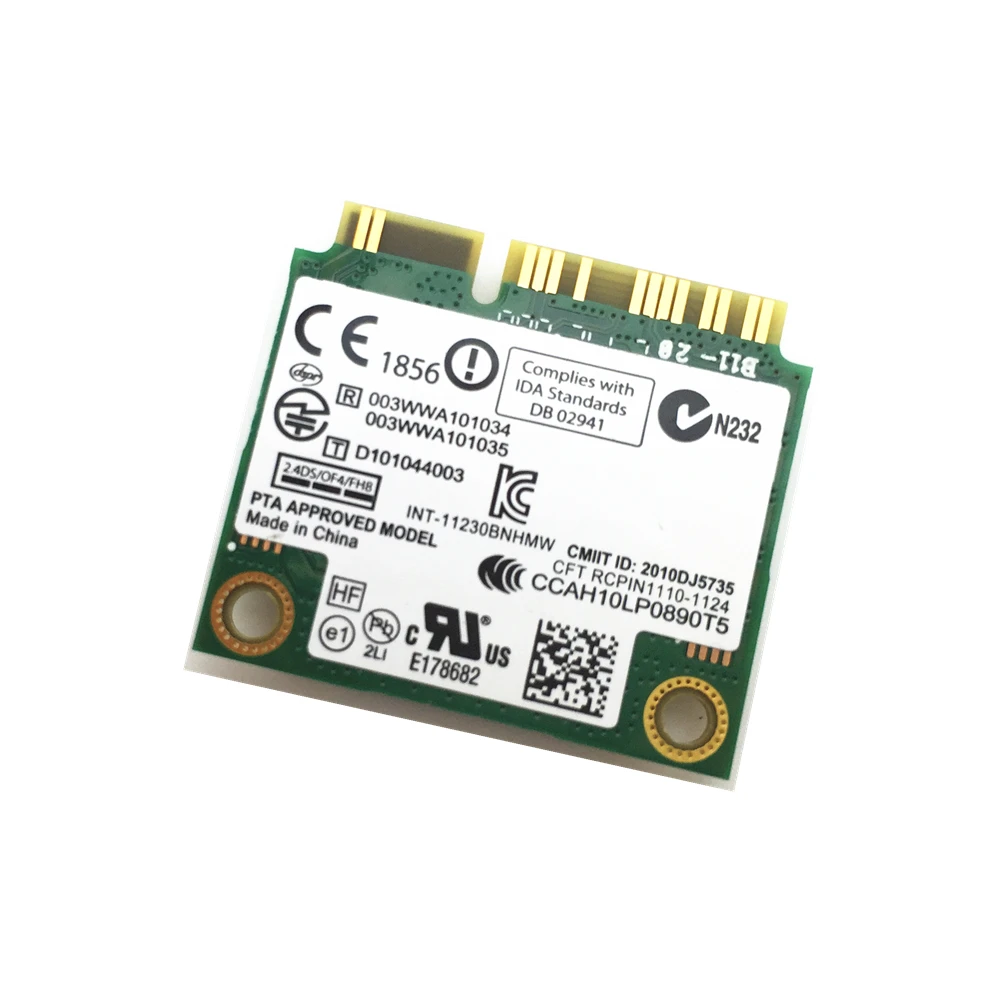Для Centrino Wireless N Intel 1030 11230BNHMW WiFi 300M + Bluetooth BT 3 0 комбинированная карта|card cf|card openercard