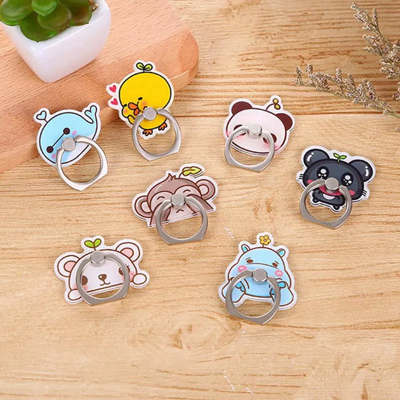 UVR с изображениями обезьян и Бегемот Дельфин мобильный телефон стенд держатель