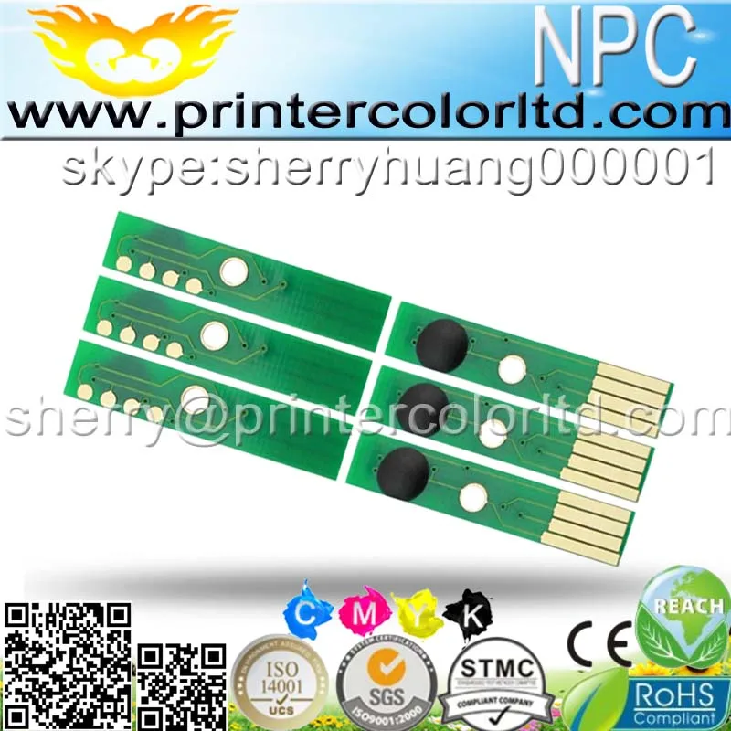 106r01601 ~ 106r01604 тонер картридж чип для Xerox Phaser 6500 цветной лазерный принтер