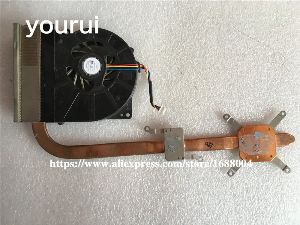 Original For ASUS heatsink cooling fan cpu cooler K52 K52JR K52JU X52J A52J A52JT X52JT K52JT K52JN K52DR CPU | Компьютеры и офис