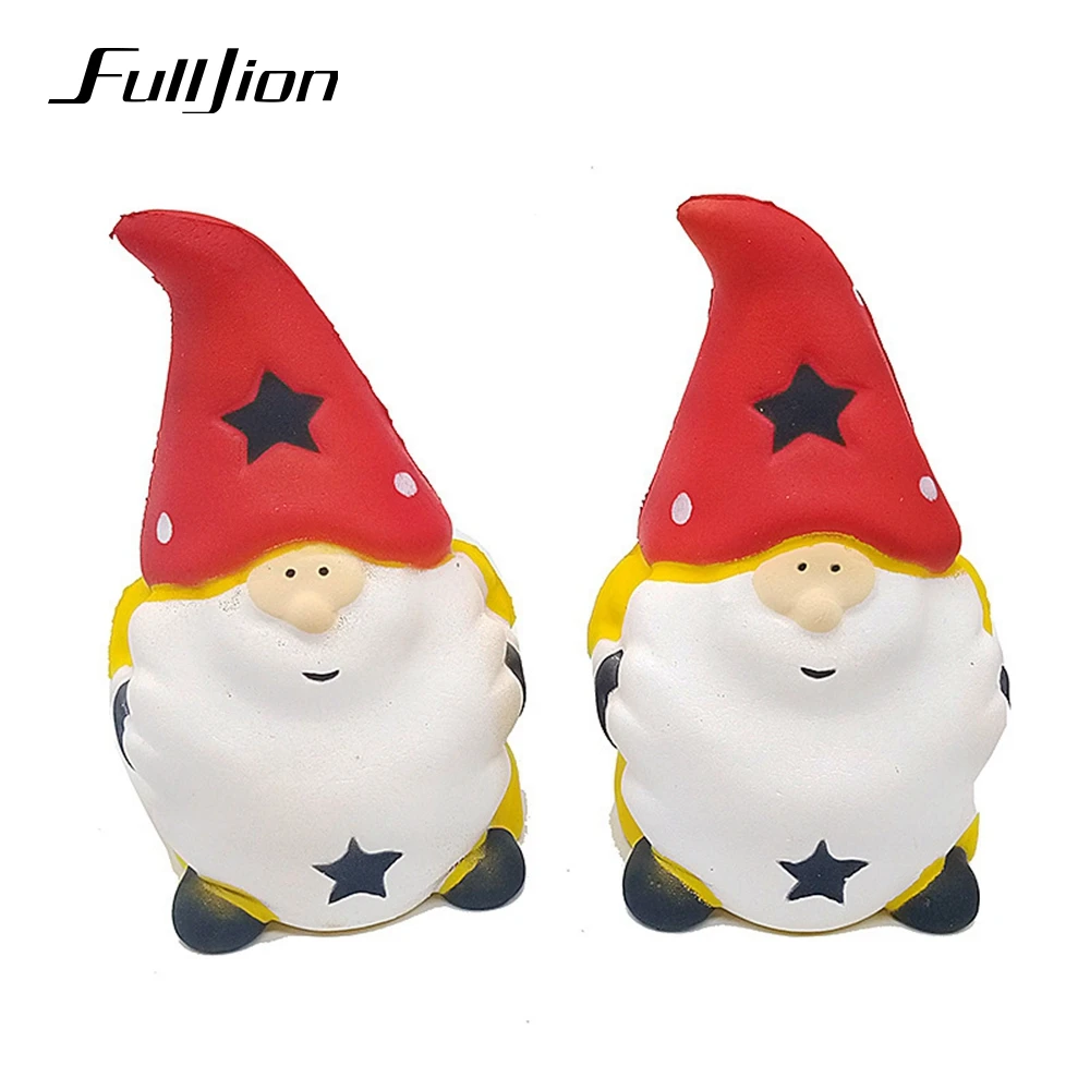 Fulljion Squishy Санта Клаус снятие стресса игрушки сюрприз Новинка для розыгрышей