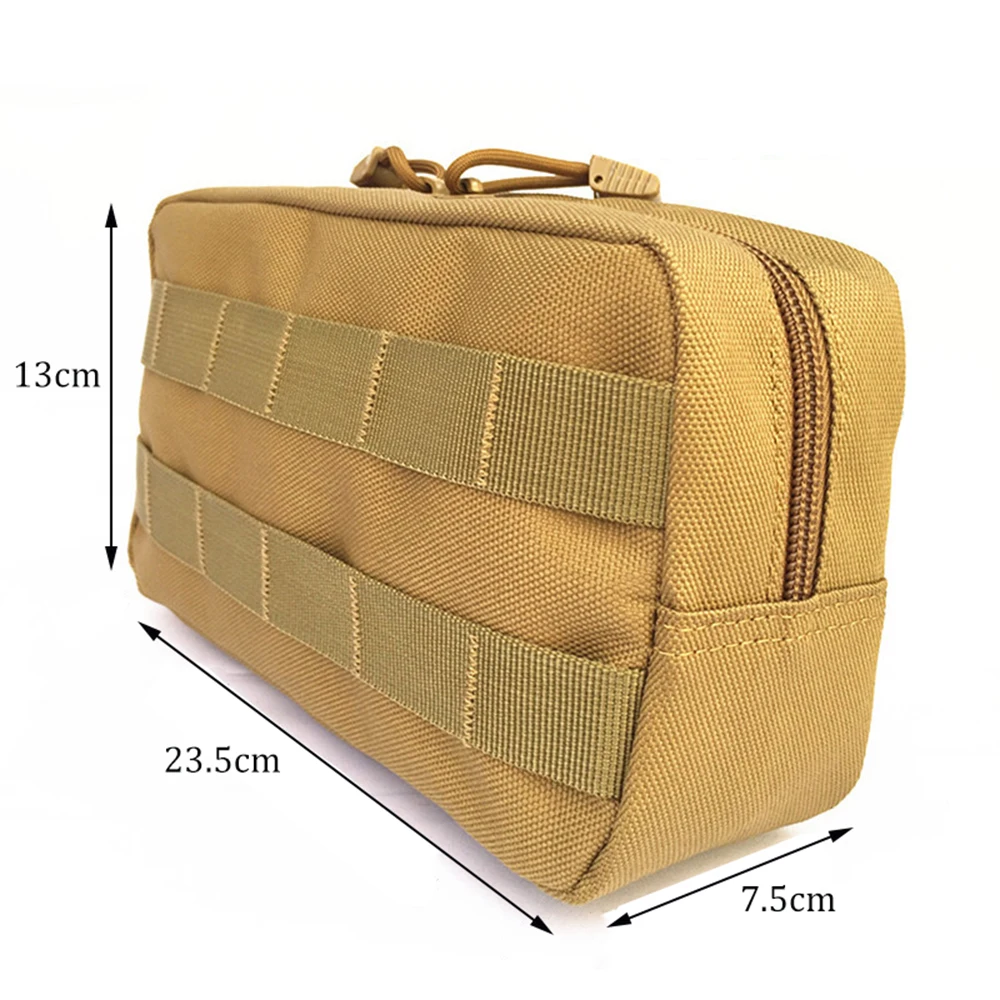 Molle 1000D водонепроницаемая военная тактическая сумка для хранения журнал EDC спорта