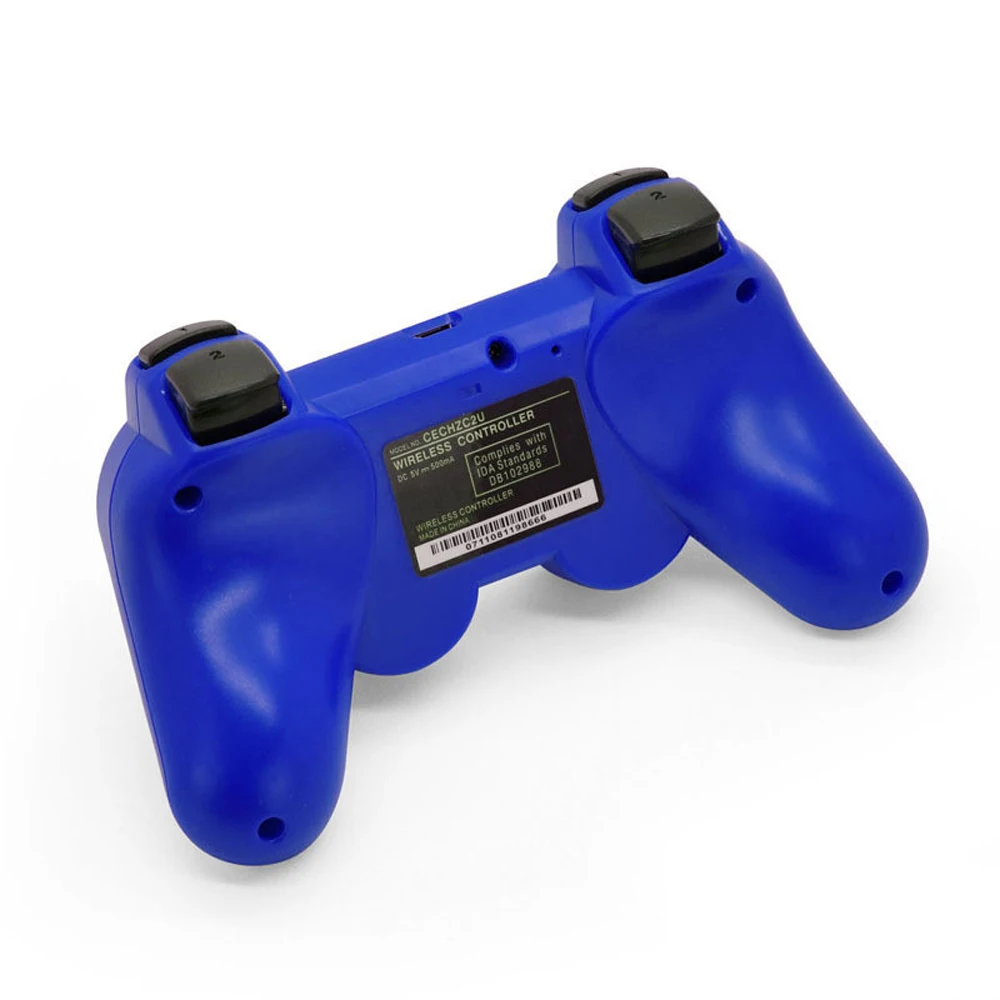JIELI беспроводной Bluetooth сплошной цвет контроллер для sony playstation Dualshock 3 PS3 контроллер вибрации геймпад