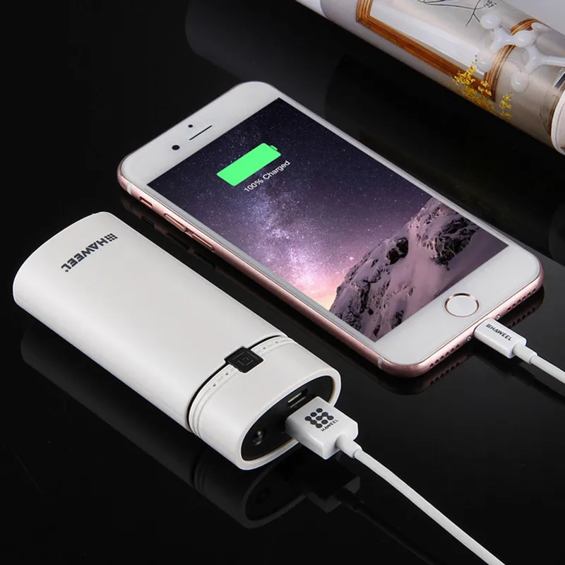 Универсальный два 18650 Батарейный отсек портативный DIY USB мобильный Банк питания