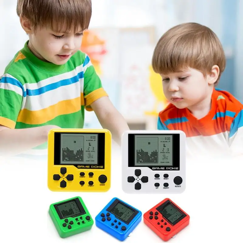 26 классических игр ребенок тетрис карманная игра консолей портативные мини