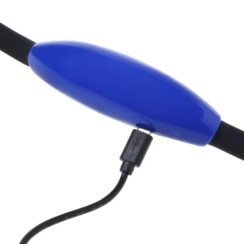 Rechargeable Neck LED Book Light Hands Free Flexible Arms Bed Reading Car Supply | Лампы и освещение