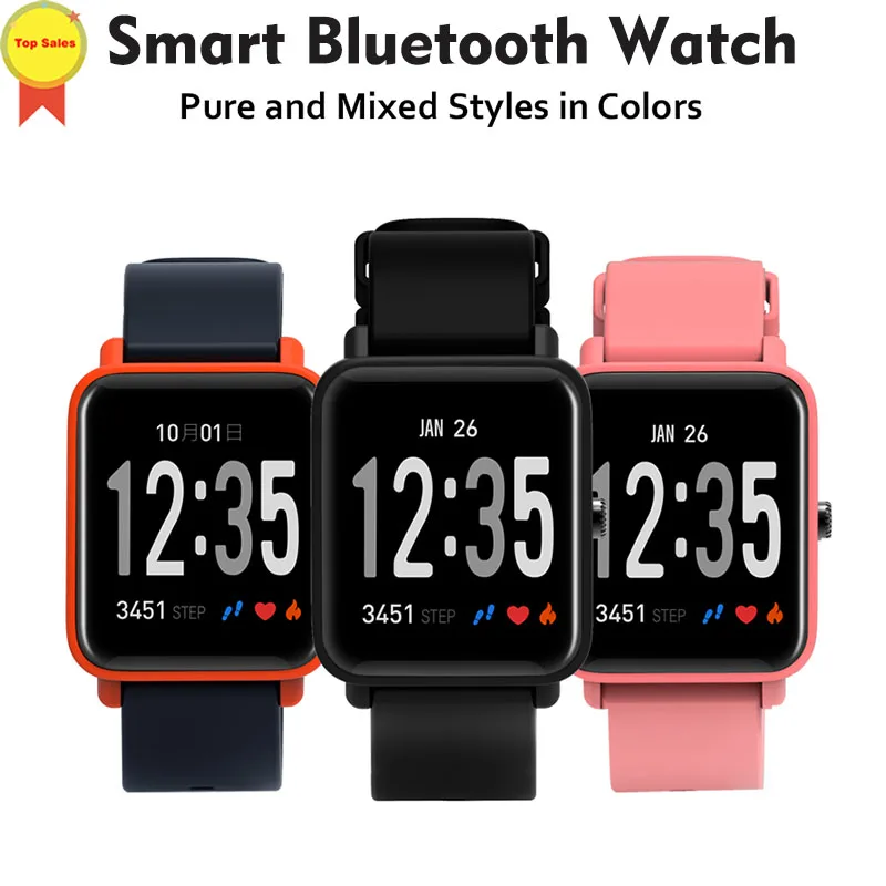 Smart Bracelet IP67 waterproof Watch Alarm Clock Activity Tracker Wristband Heart Rate BPM Monitor Band for IOS iphone Android |
