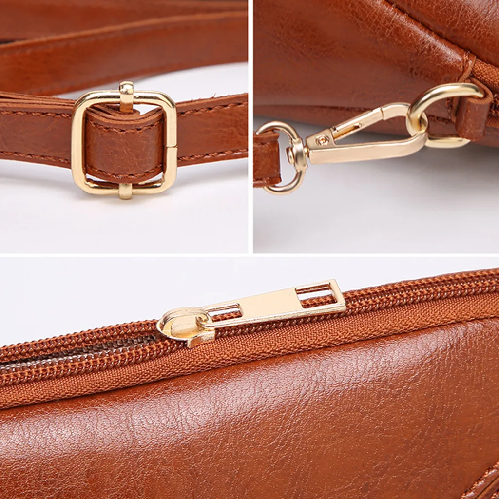 MOLAVE сумки на молнии для женщин кожа клапаном молнии сумка плеча Crossbody повседневное клатч Tote9504